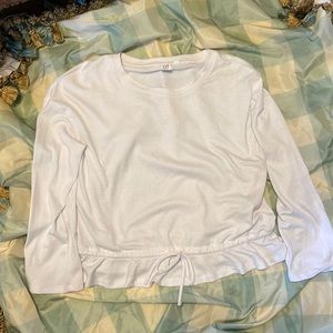 3/$10 GAP Softspun White Sweater
